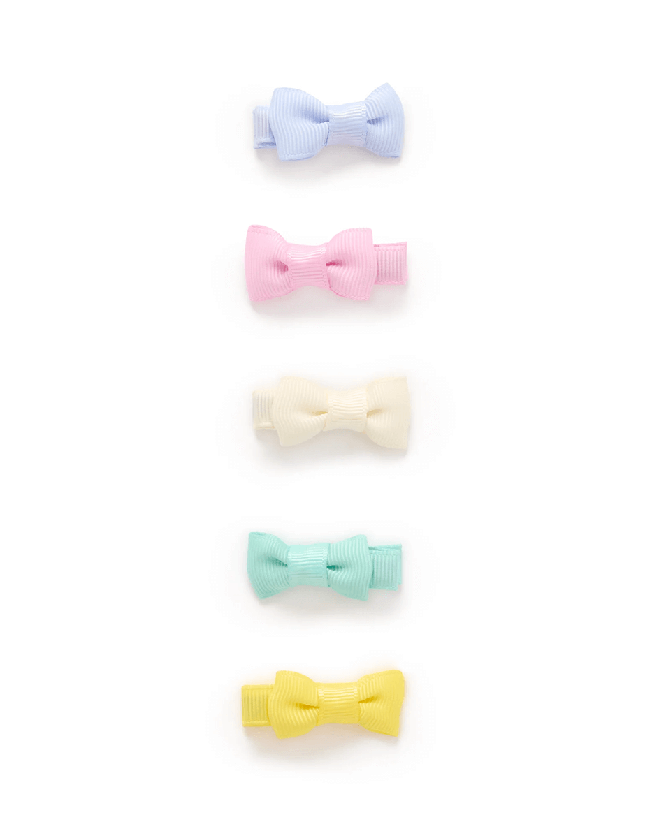 Colorful Grosgrain Bow Hair Clip