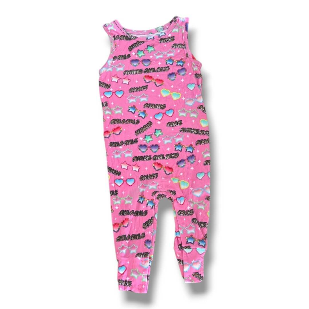 Pink Posh Peanut Kids Rompers, 18-24M