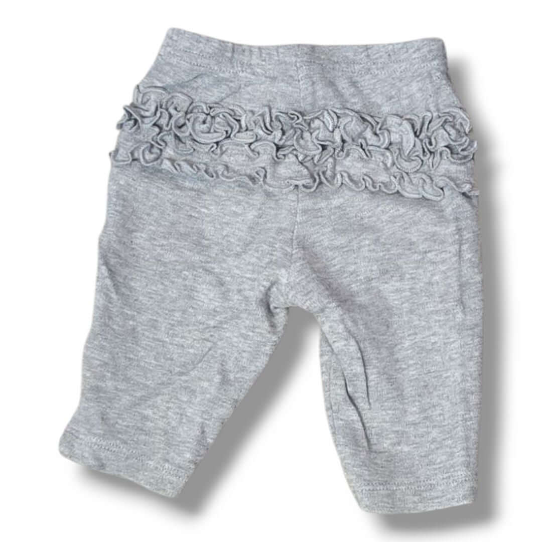 Heather Grey Child Of Mine By Carters Kids Bottoms, 0/3M