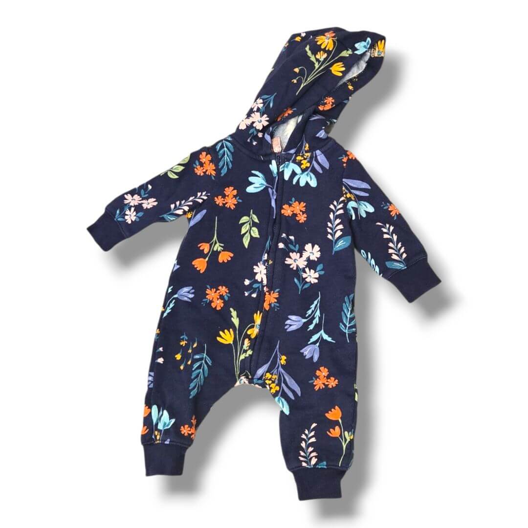 Navy Carters Kids Rompers, 3M