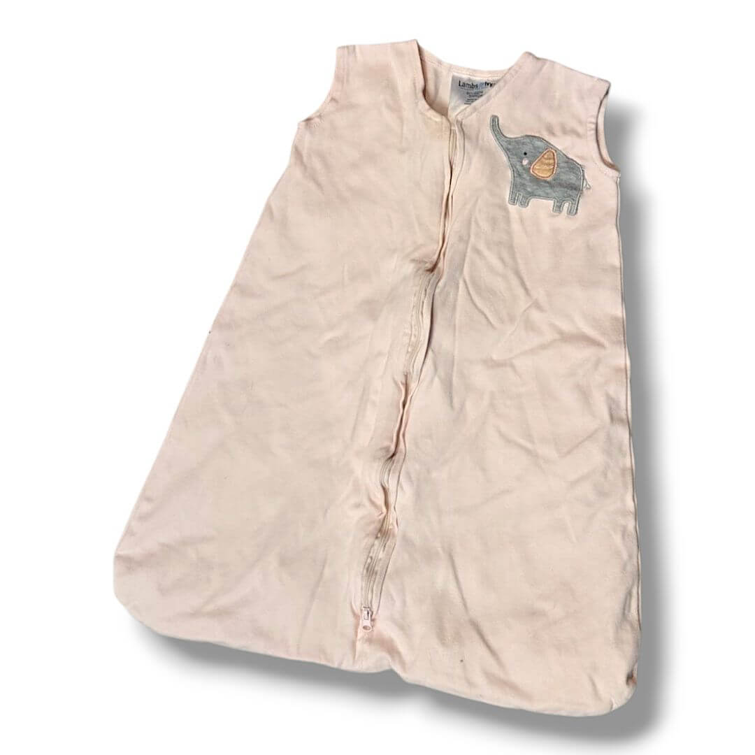 Light Pink Lambs & Ivy Sleep Sack, 0/6M