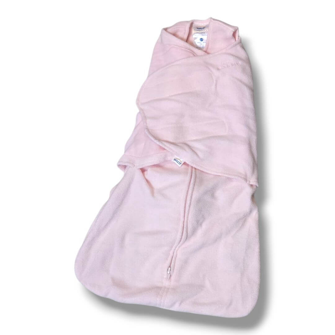 Light Pink Halo Sleep Sack, 3/6M