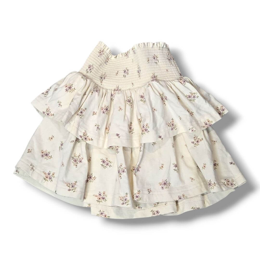 Cream/Floral Jamie Kay Kids Skirts, 5Y
