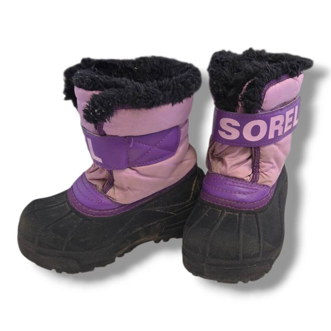 Purple/Pink/Black Sorel Pre-loved Footwear, 9T
