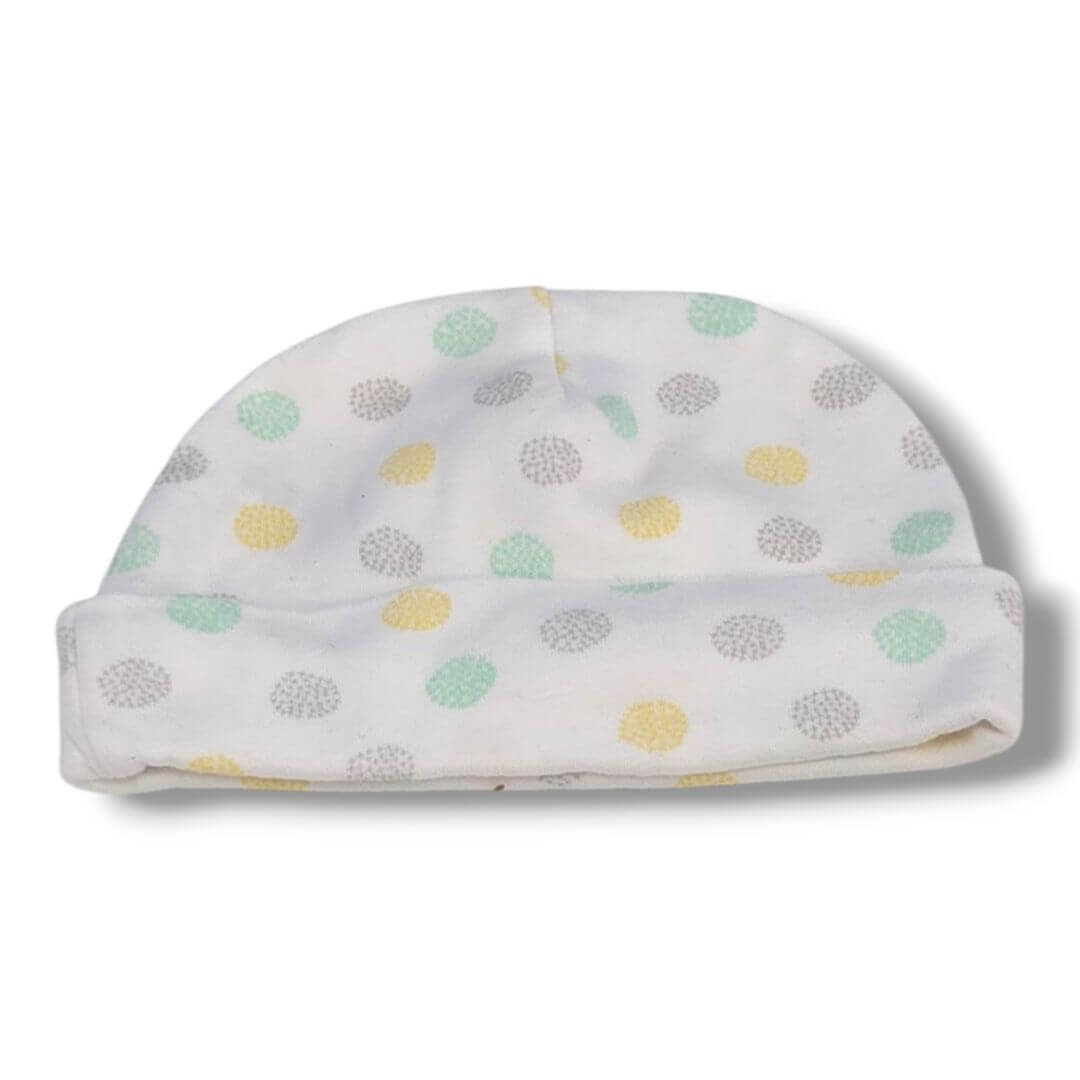 White George Kids Hats, 0/9M