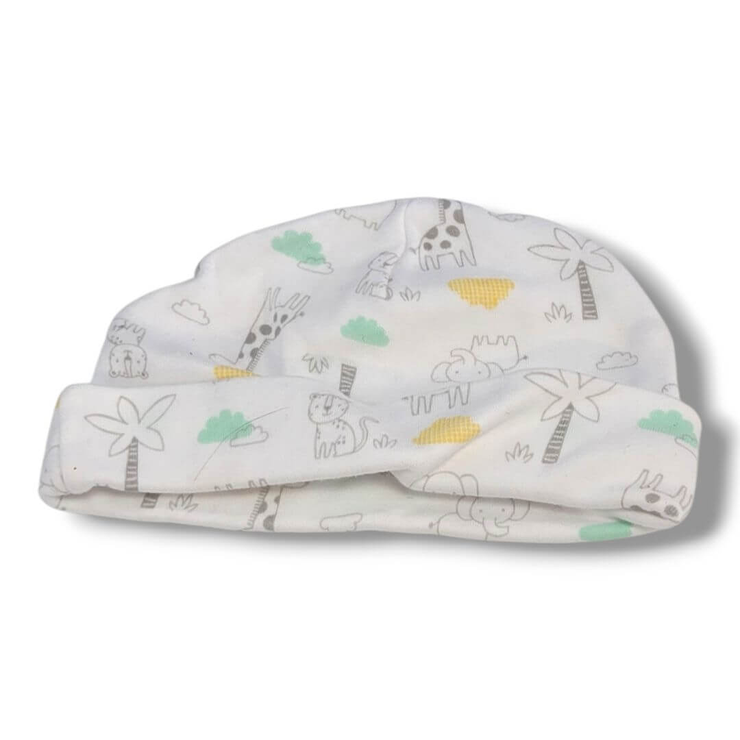 White George Kids Hats, 0/9M