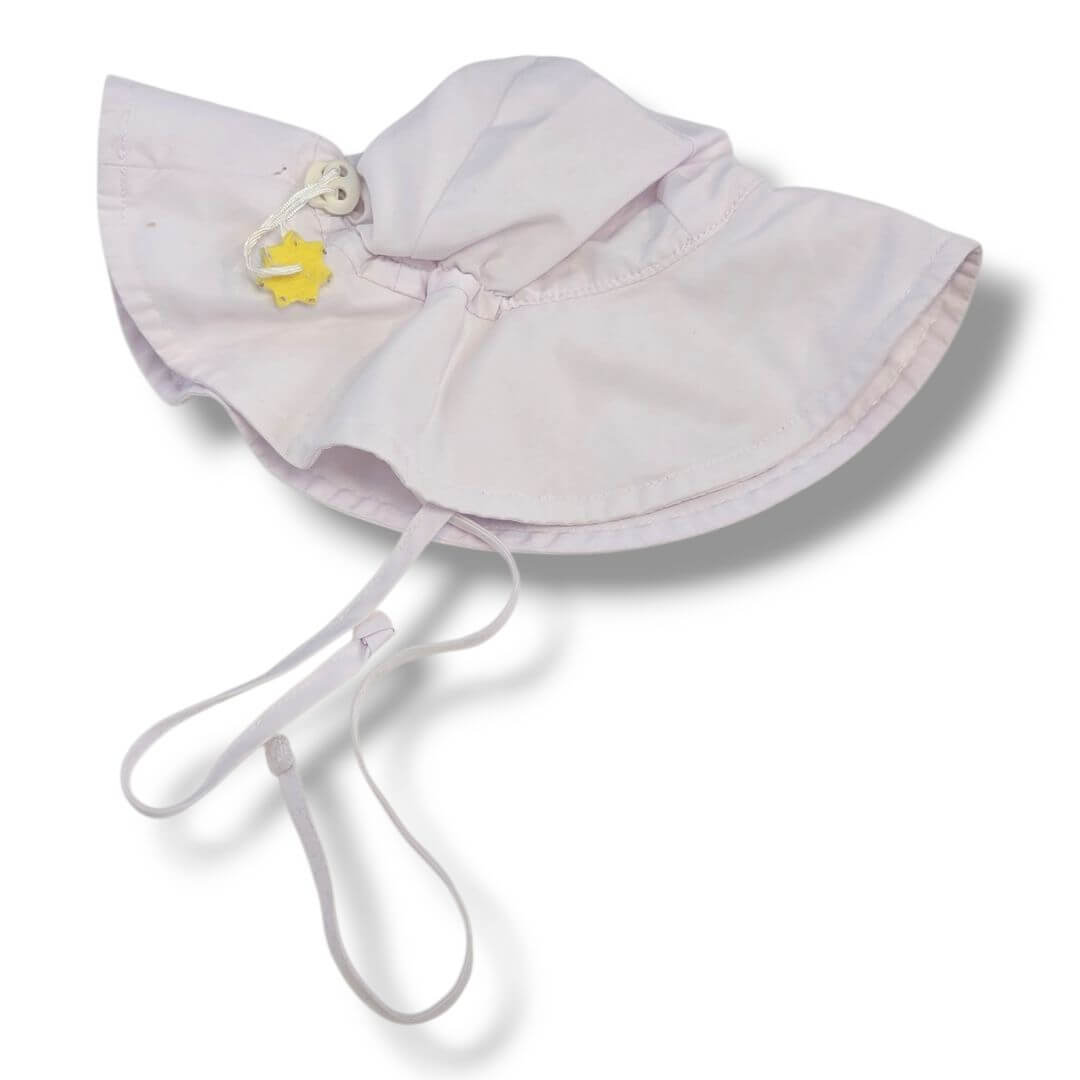 White Green Sprouts Kids Hats, 0/6M