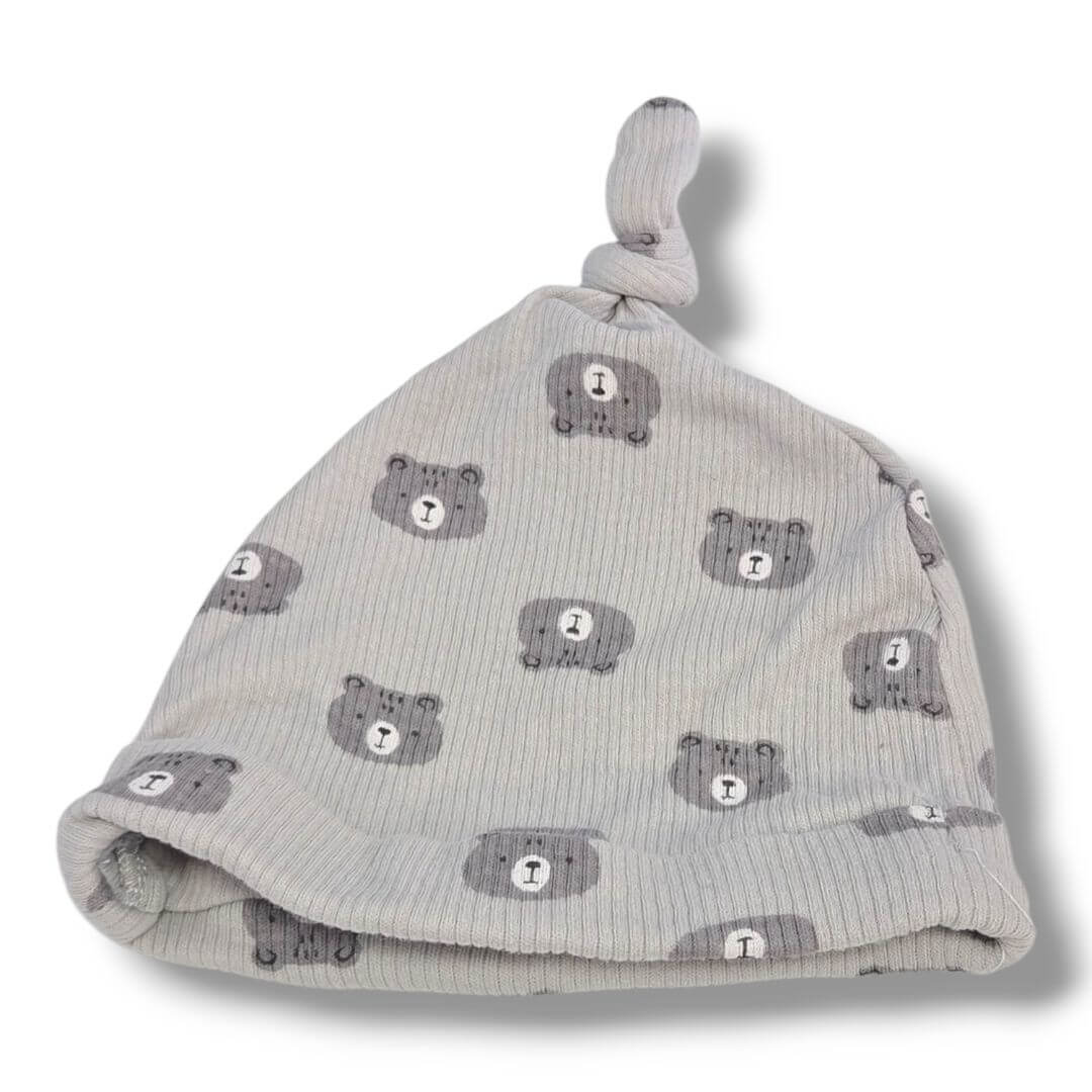 Cream unknown Kids Hats, 6/9M