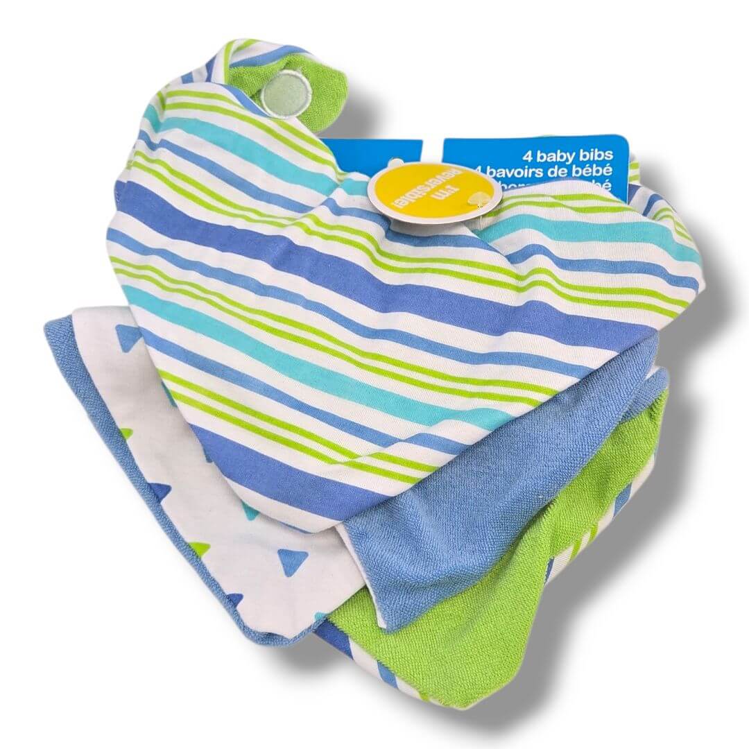Multi-Color Neat Solutions Bibs, Infant