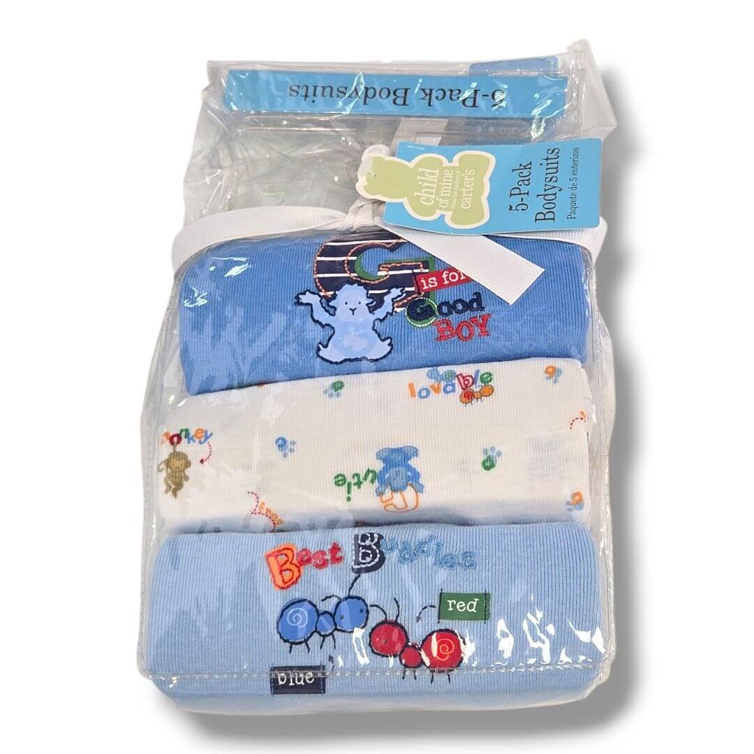 Multi-Color Child Of Mine By Carters Onesies/BodySuit, 3/6M