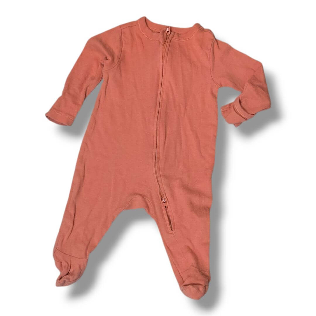 Terracotta Old Navy Sleepers, 0/3M