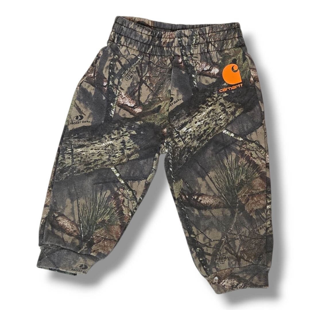 Camo Carharrt Kids Bottoms, 6M