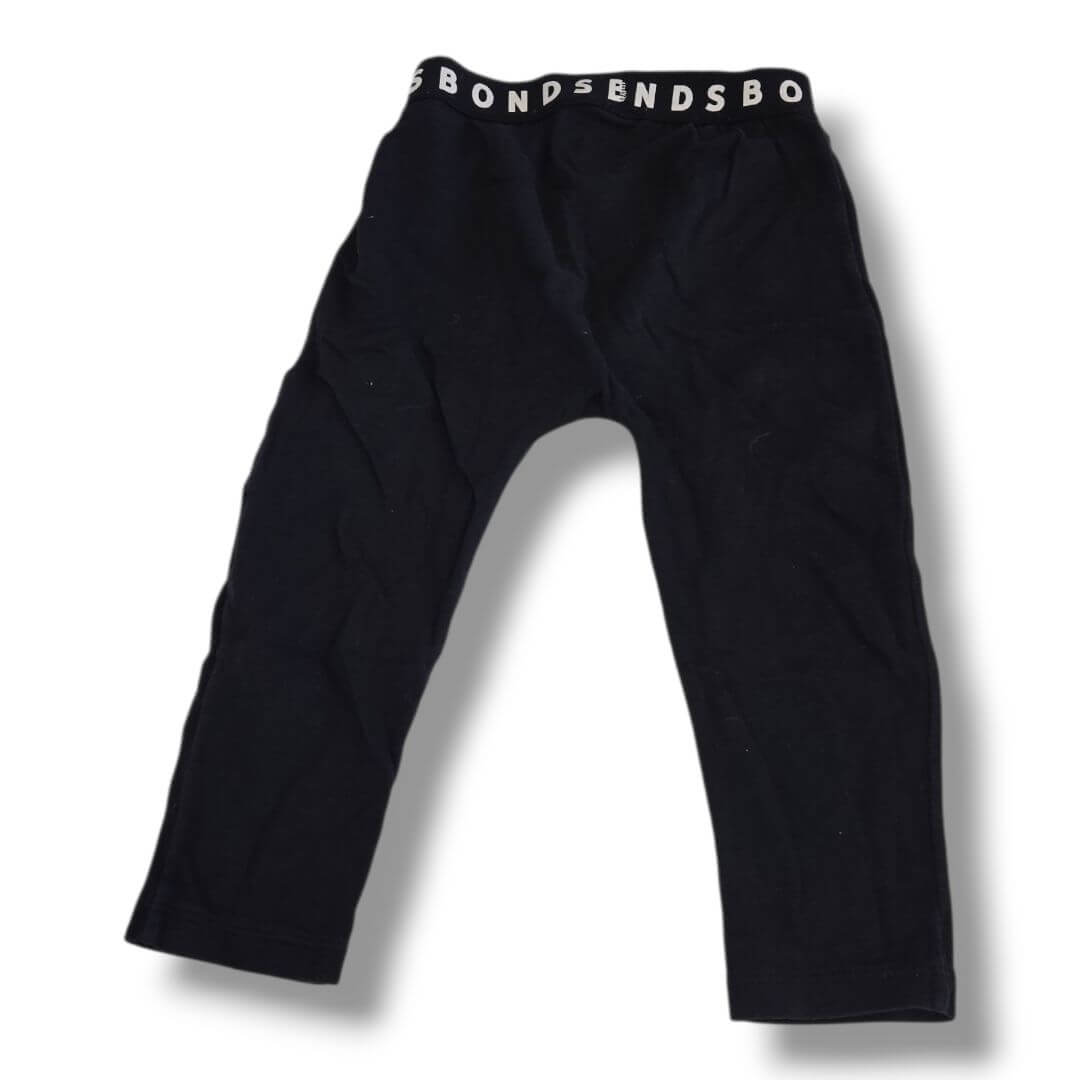 Black Bonds Kids Bottoms, 12-18M