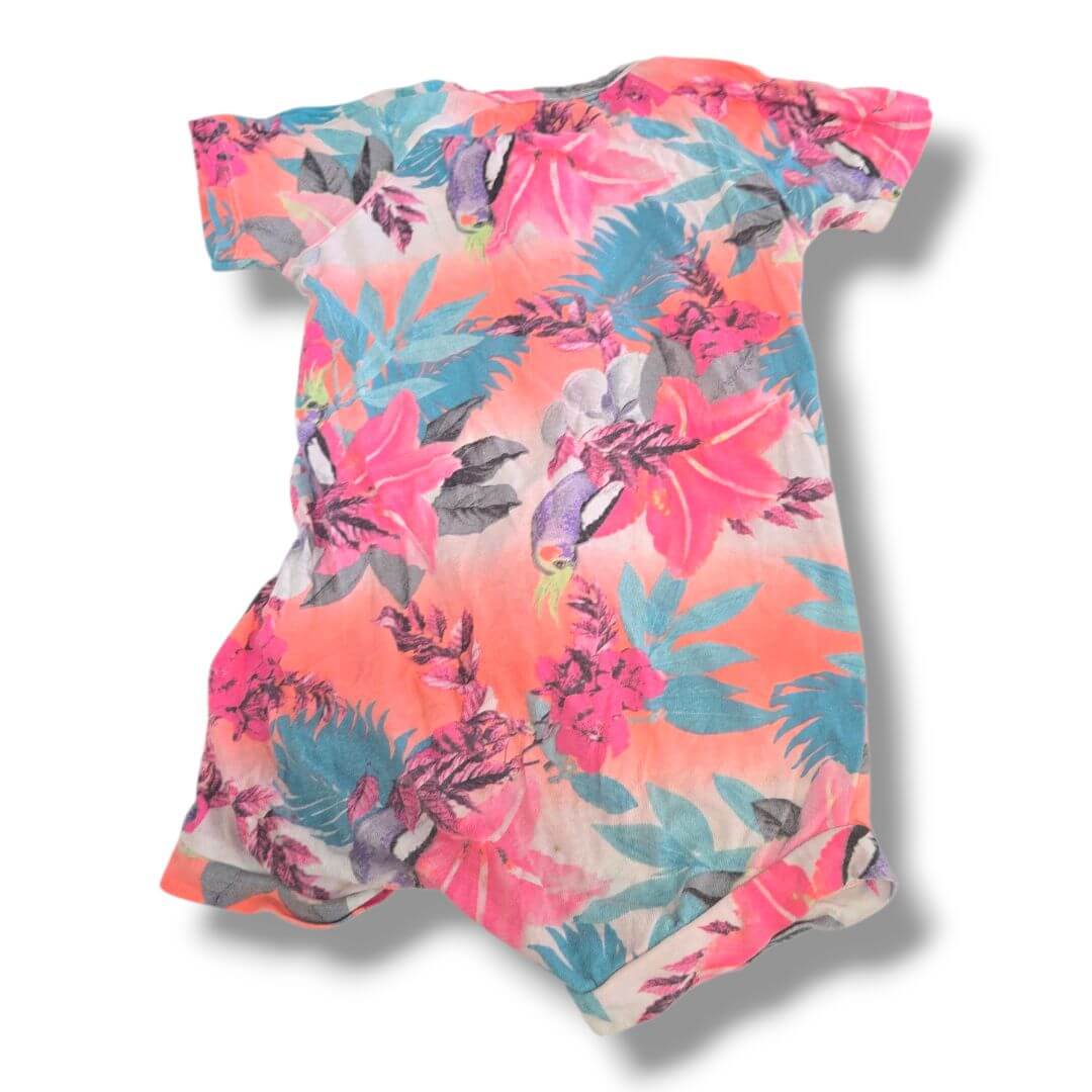 Multi-Color Bonds Kids Rompers, 6/12M