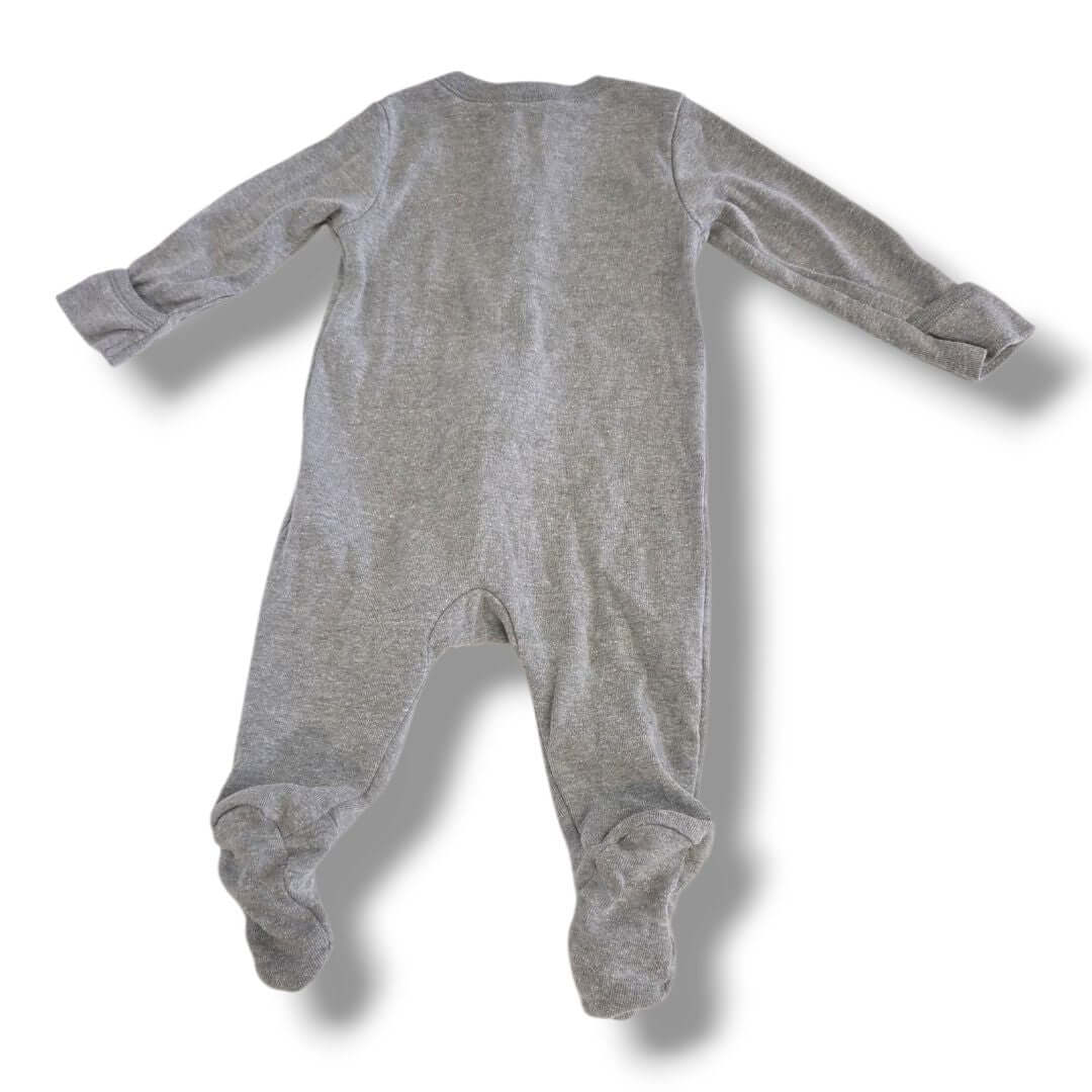Heather Grey Old Navy Pajamas, 0/3M