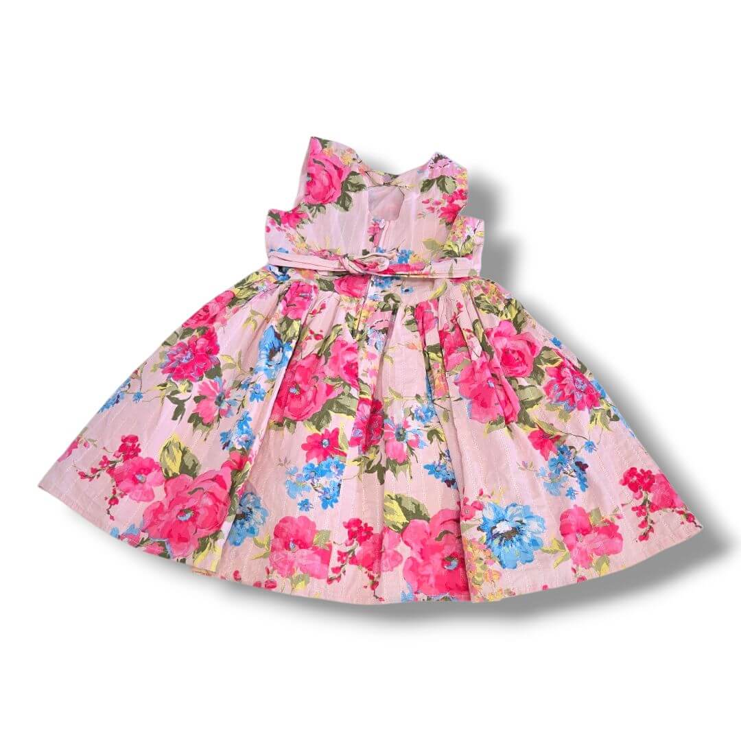 Floral Zunie Kids Dresses, 5Y