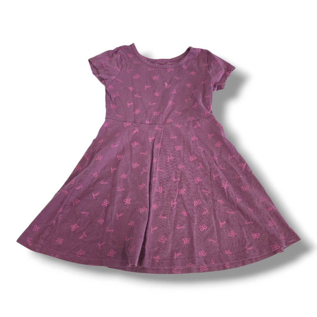 purple George Kids Dresses, 6Y