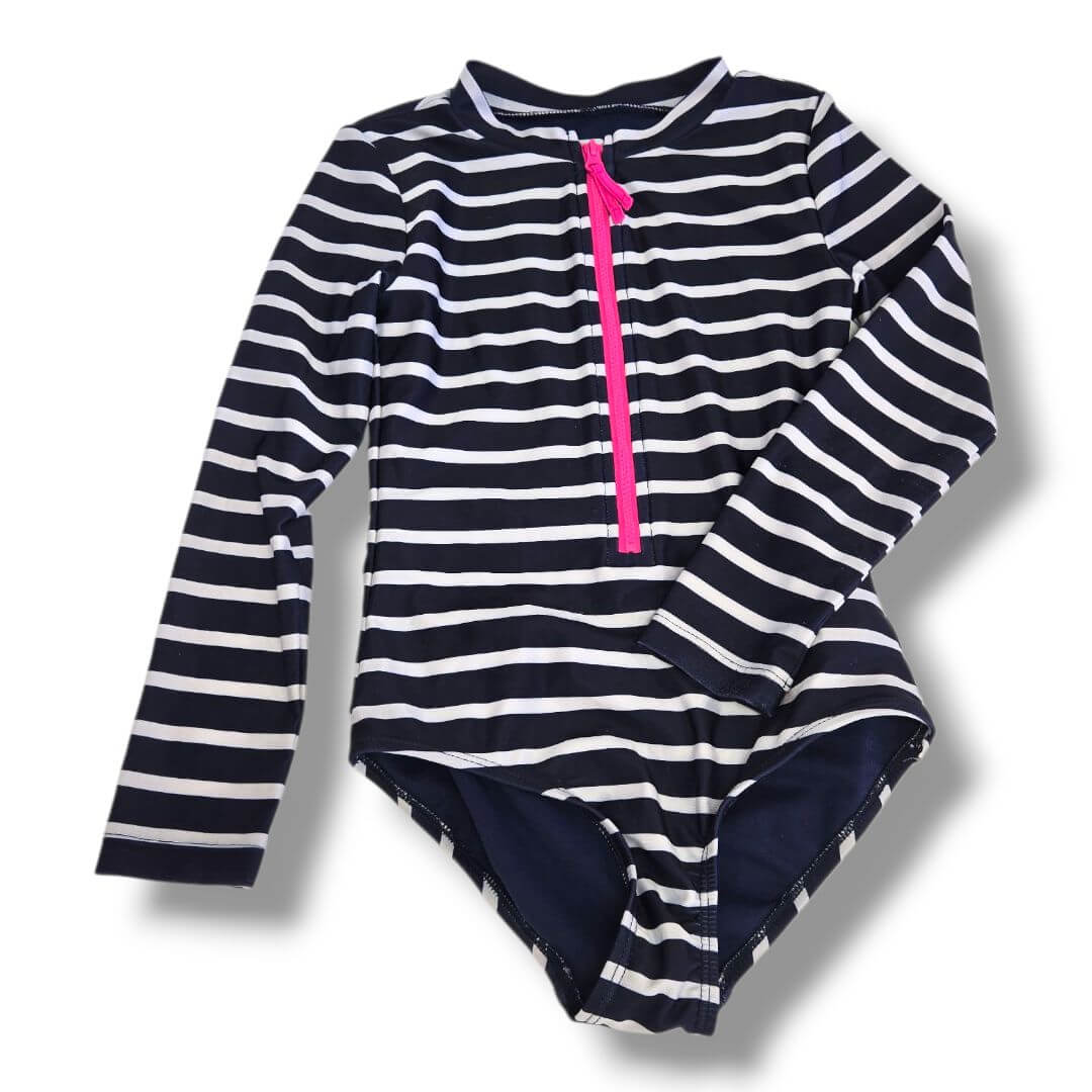 Navy Striped Gap Swimwear, 6/7Y