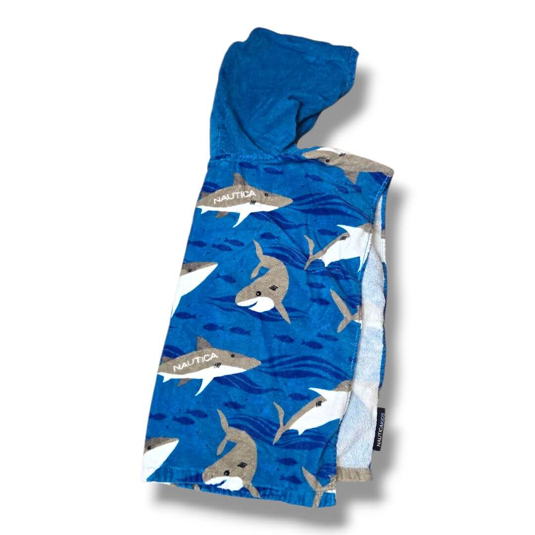 Shark Print Nautica Towels, O/S