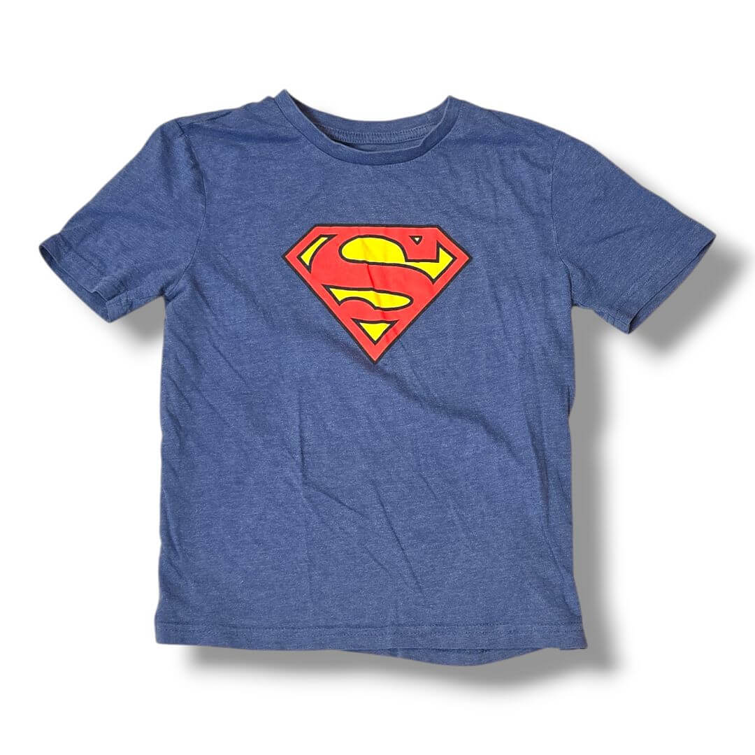 Blue Superman Kids Tops, 7/8 years