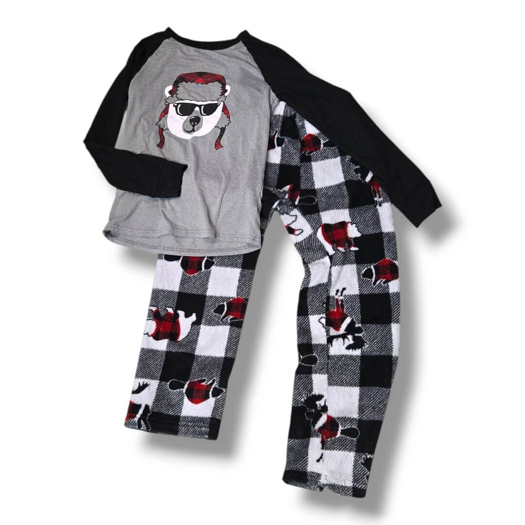 Multi-Color Fammy Jammies Pajamas, 7/8 years