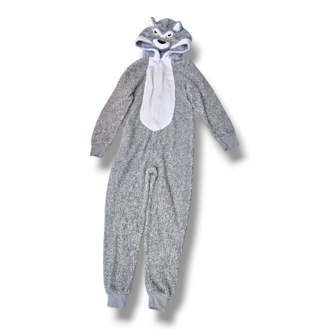 Heather Grey George Pajamas, 7/8 years