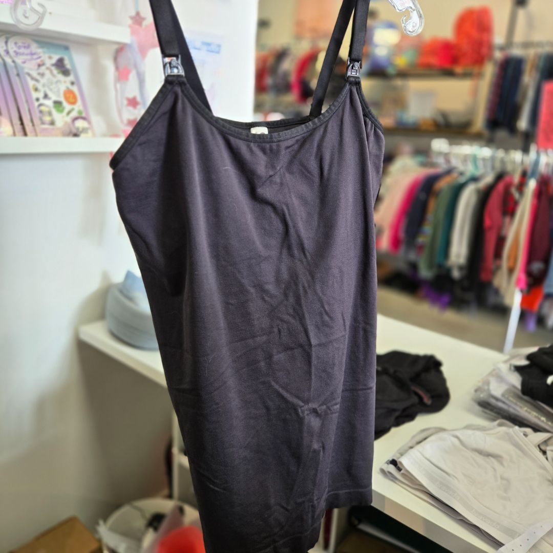 Black Bravado Nursing Top, Large