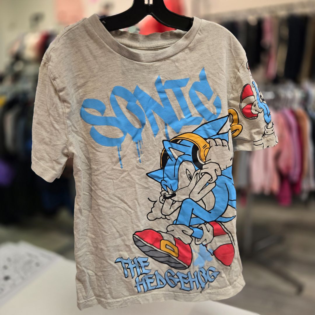Sonic The Hedgehog Kids Tops, 7/8 years