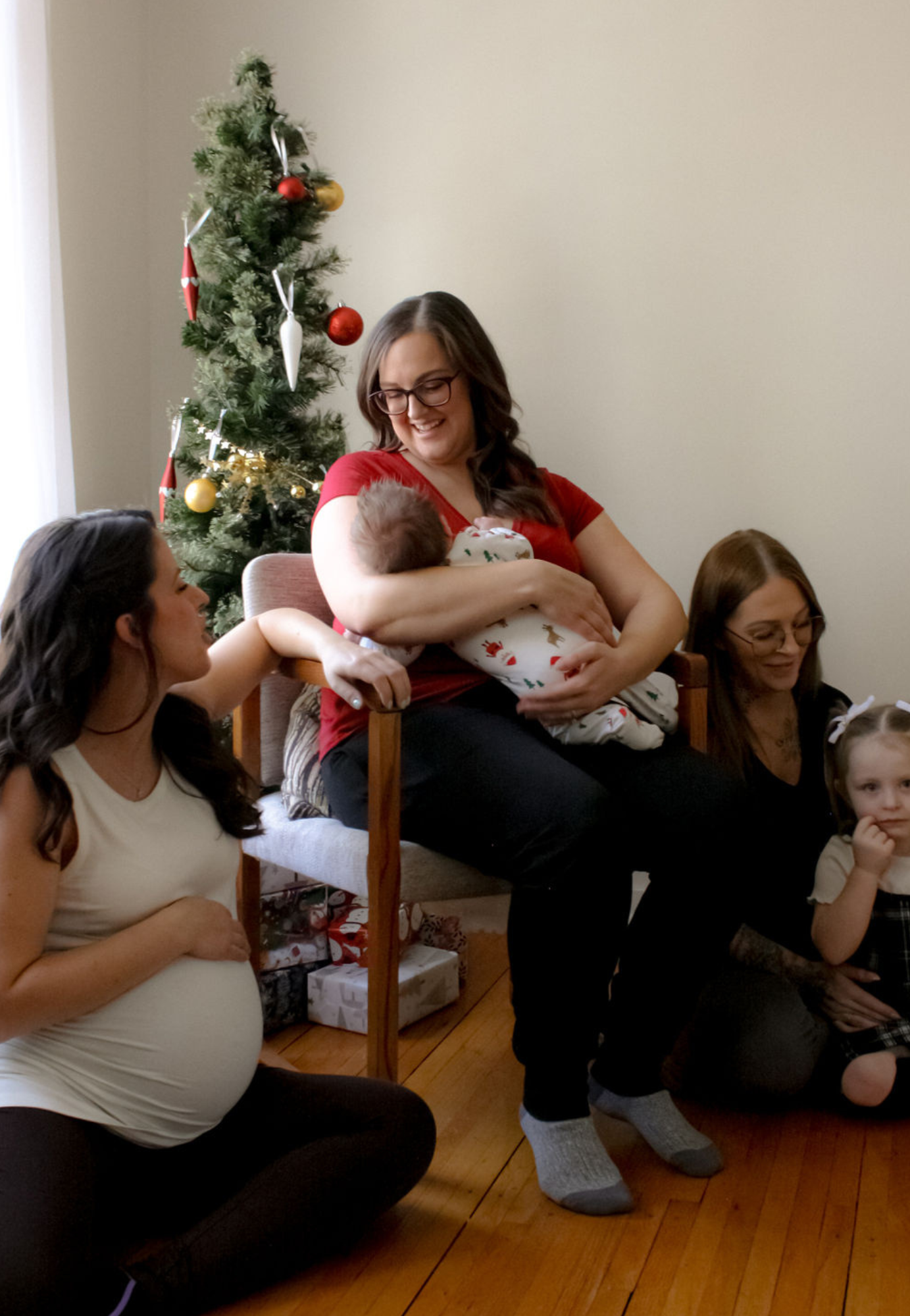 Crossover Maternity and Nursing Tee Shirt