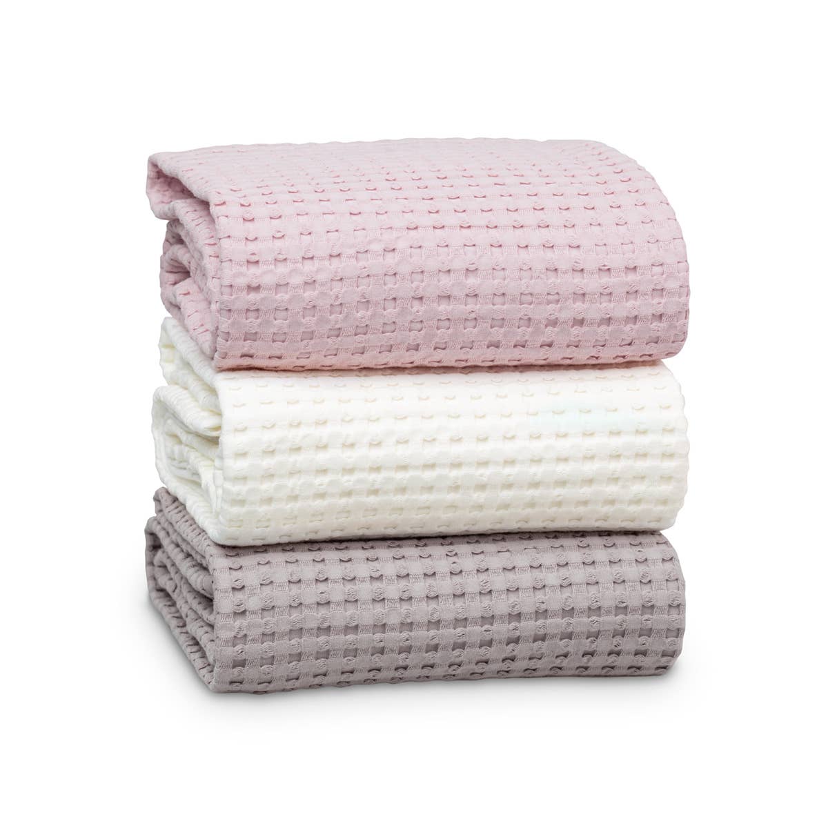 Blanket - Cream Vanilla - Pink & Blue Kidz Clothing