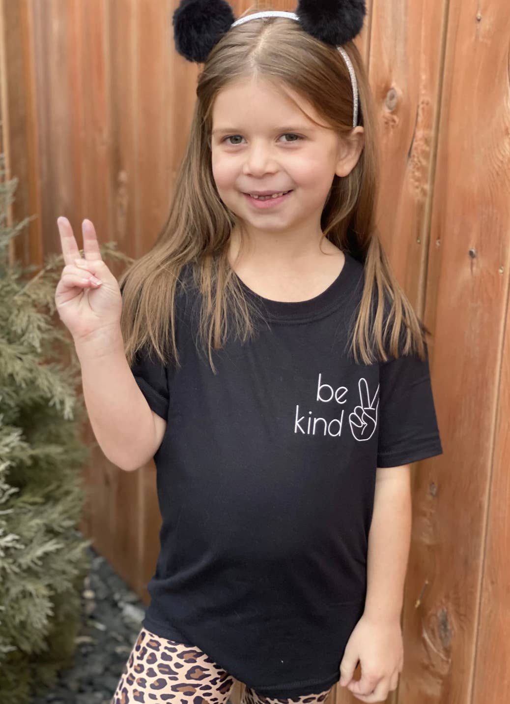 Be Kind Kids T-shirt - Pink & Blue Kidz Clothing