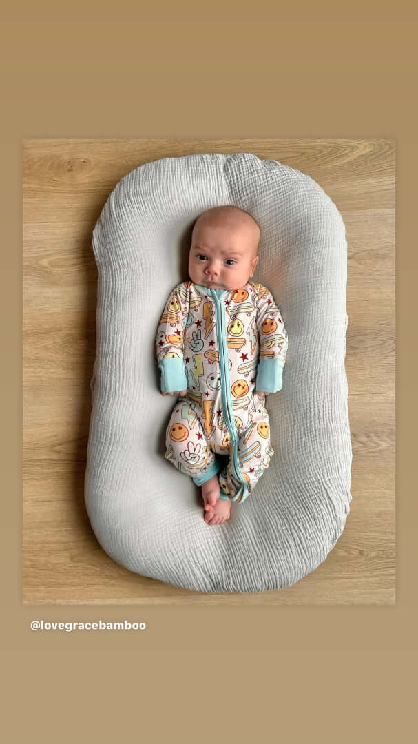 later skater love&grace bamboo Pajamas, 18-24 months