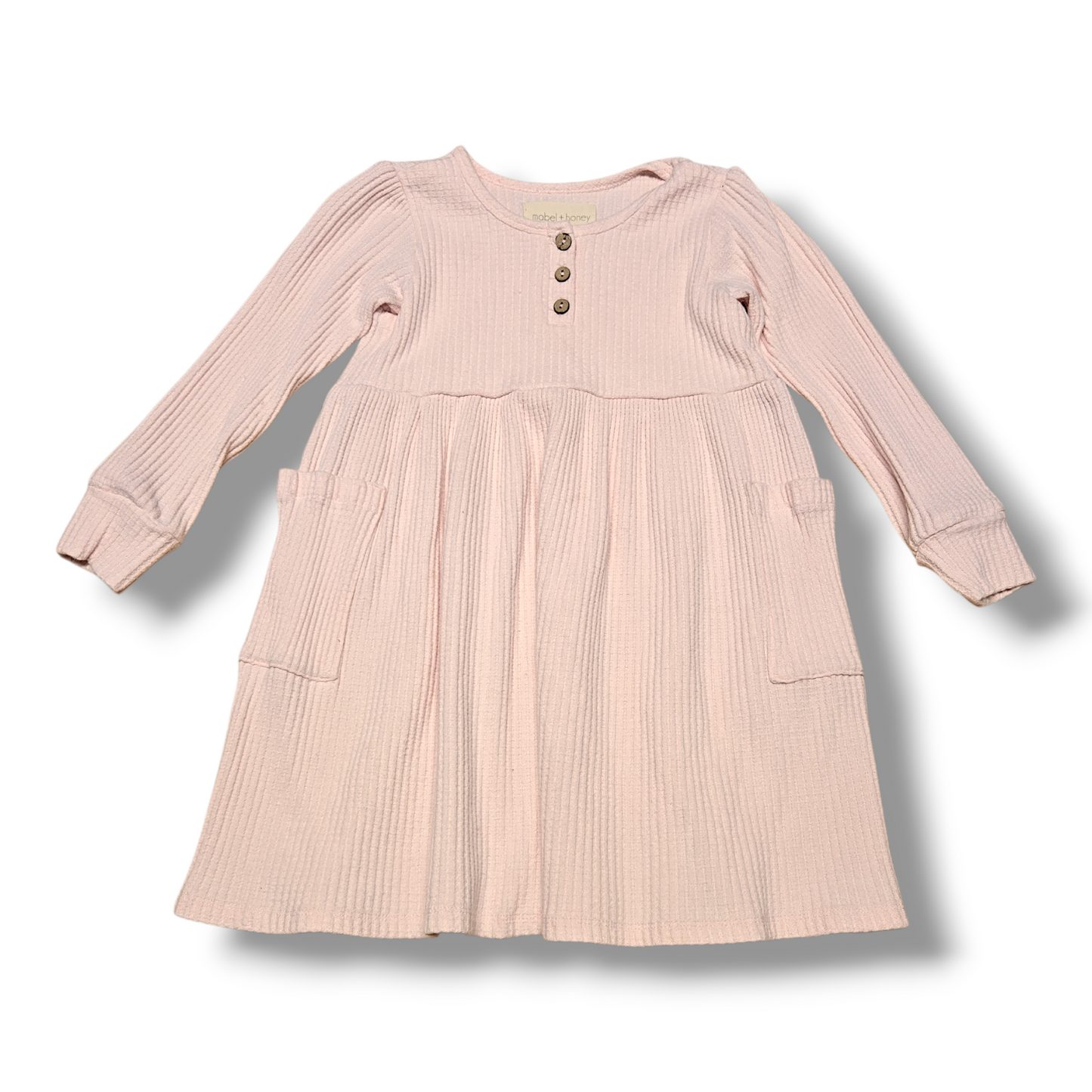 Mabel + Honey | 6Y | Waffle Dress | Pre-Loved Quality
