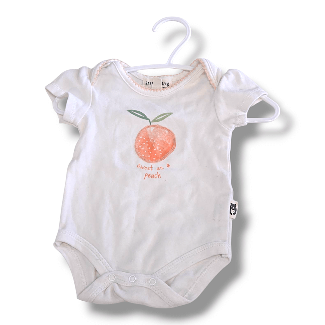 Rabbit & Bear | 0/3M | Onesie | Pre-Loved Quality