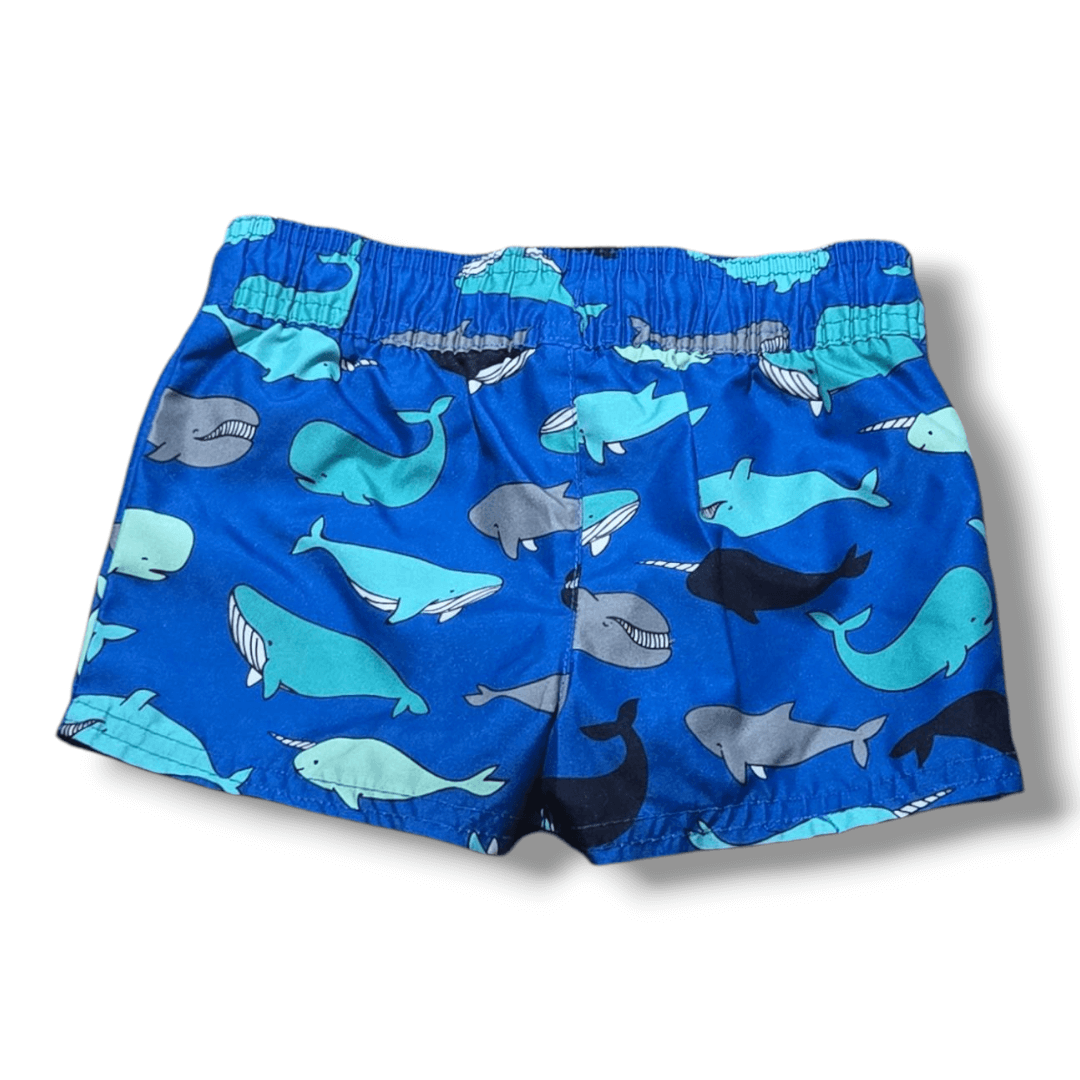 Preloved Cat & Jack Swim Shorts Size 6–9M – Gently Worn Baby Swimwear