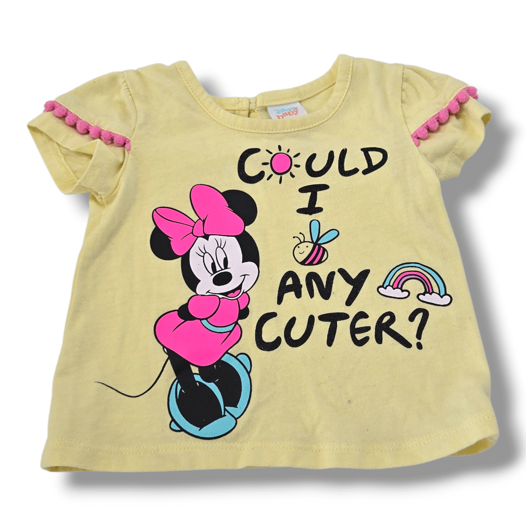 Disney | 0/3M | T-Shirt | Pre-Loved Quality