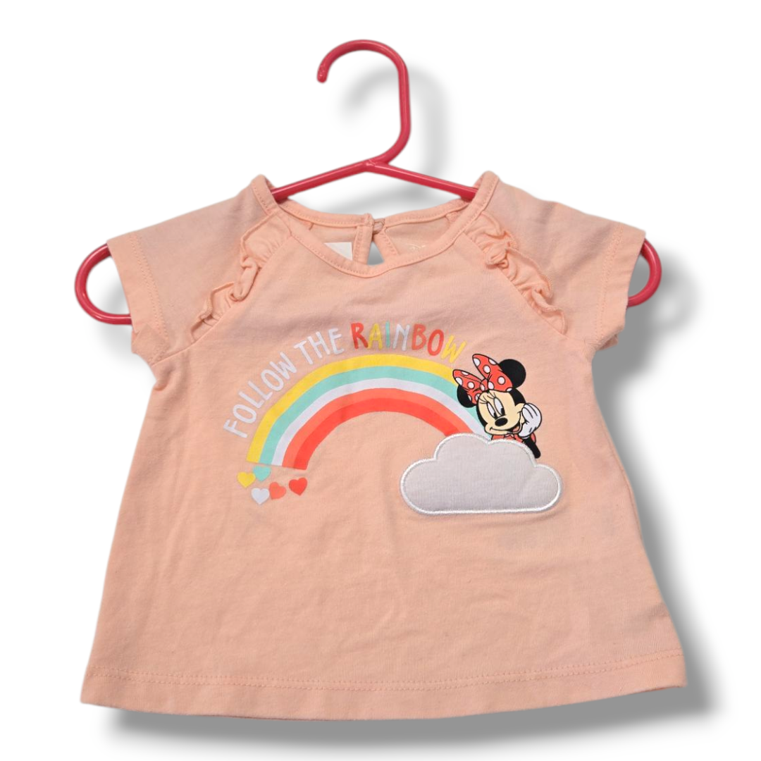 Disney | 0/3M | T-Shirt | Pre-Loved Quality