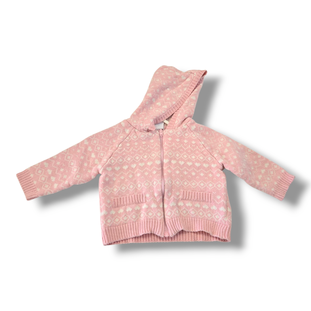 Joe Fresh | 3/6M | Knit Hoodie | Pre-Loved Quality