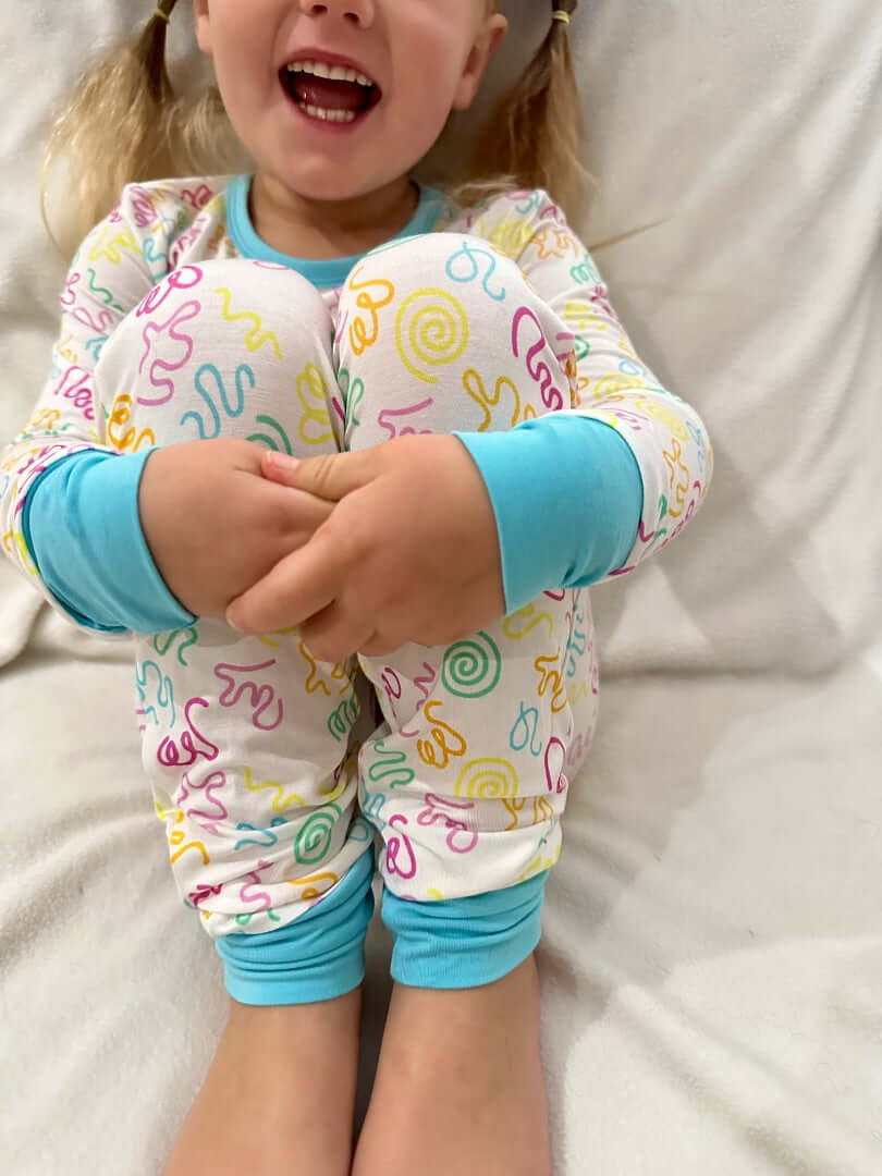 squiggles & wiggles love&grace bamboo , 2T