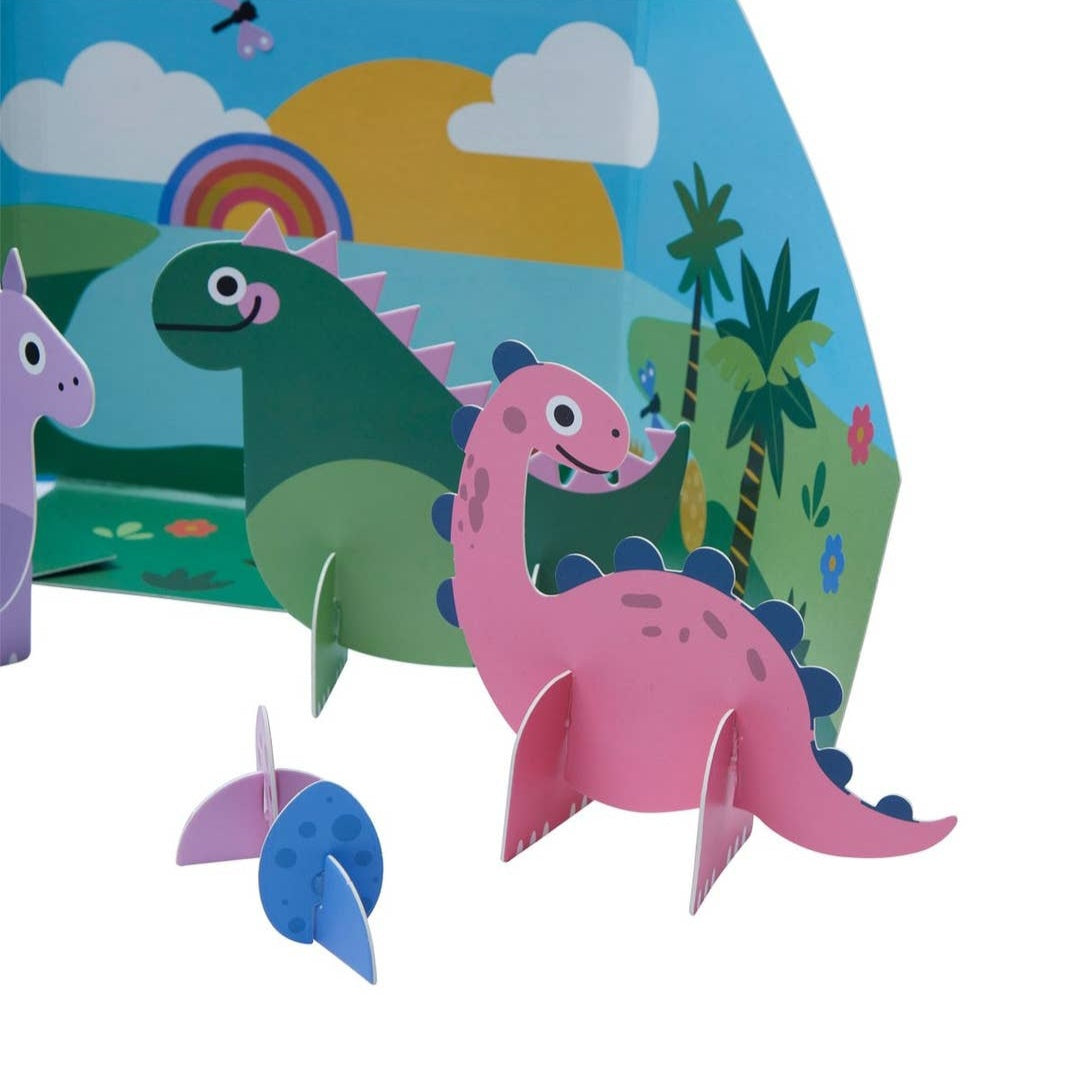 OOLY - Pop! Make & Play - Dino Land - Pink & Blue Kidz Clothing