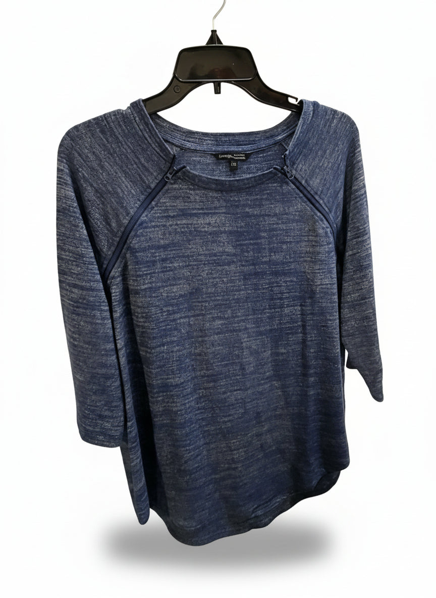 Blue George Maternity Tops, Large