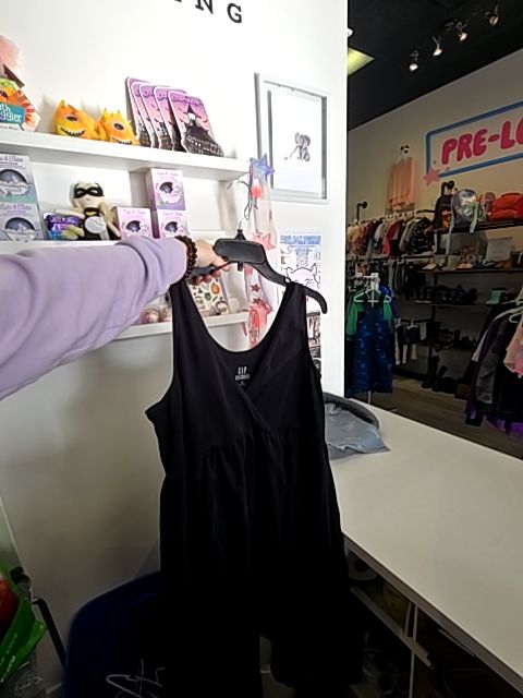 Black Gap Maternity Dress, Medium