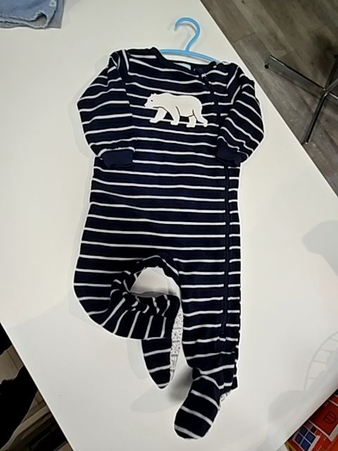 Blue Pekkle Sleepers, 12M