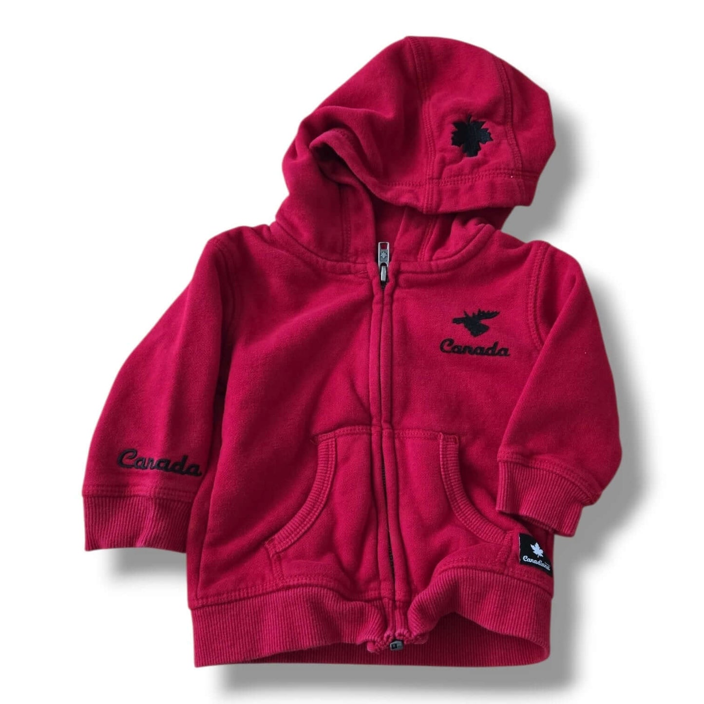 Canadiana | 3/6M | Zip-up Hoodie | Pre-loved Quality