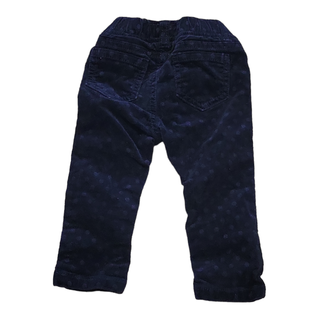 Oshkosh | 9M | Navy Cords - Pink & Blue Kidz Clothing