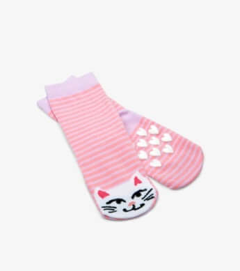 Cat Kids Animal Face Socks