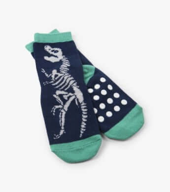 Glow Dinosaur Kids Animal Face Socks