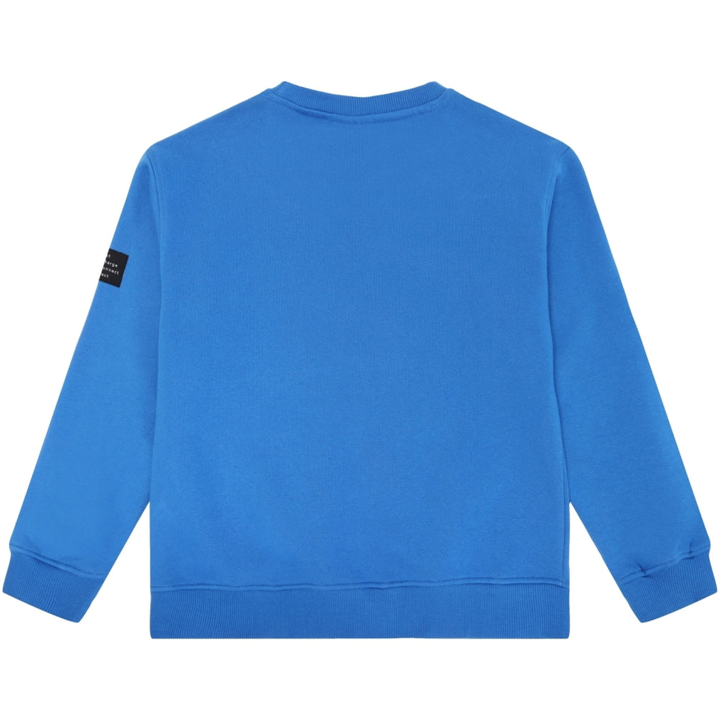 Oversized Sweatshirt - Strong Blue - Pink & Blue Kidz Clothing