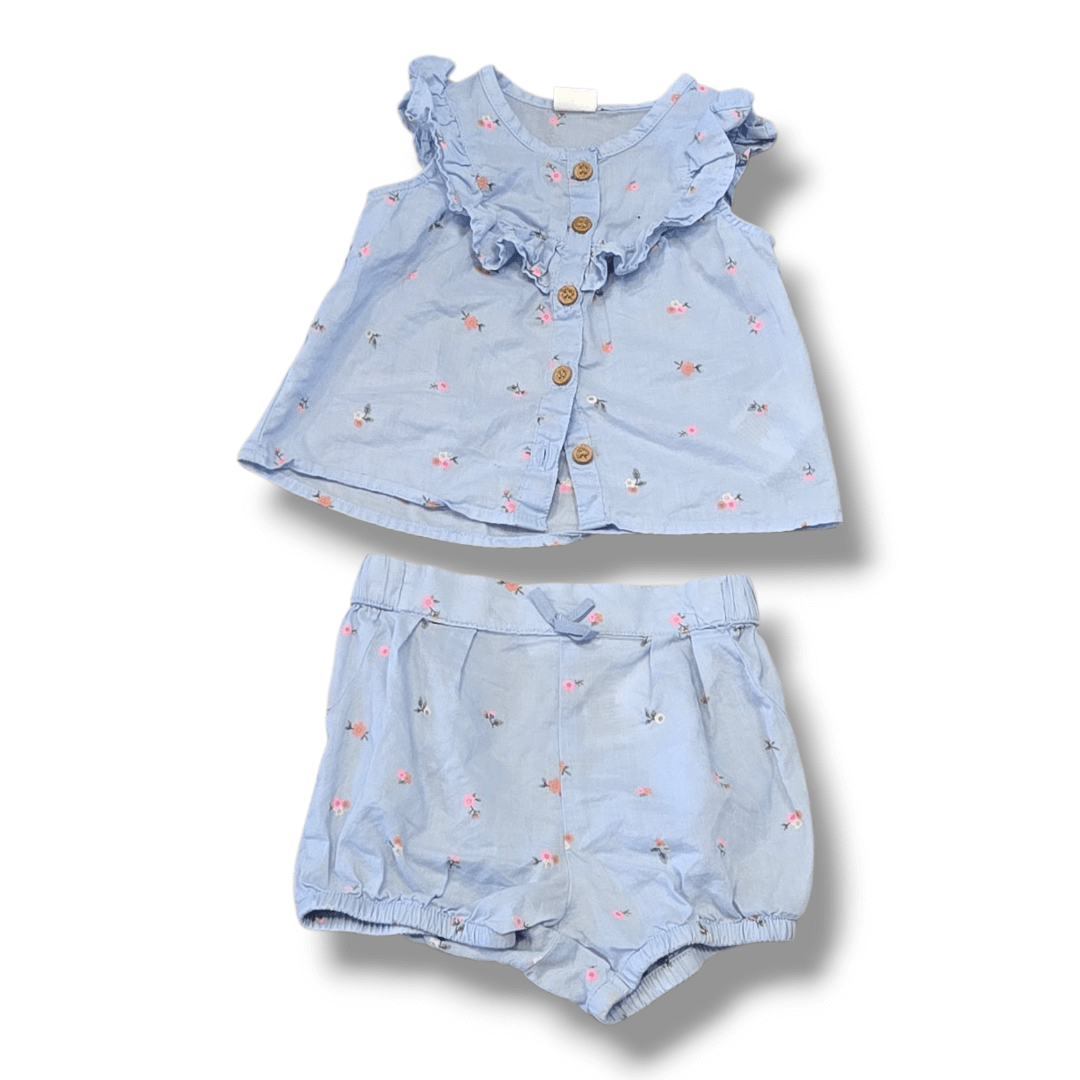 H&M | 4/6M | 2PC Set | Pre-Loved Quality