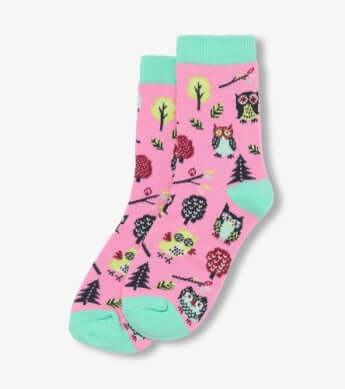 Owls Kids Crew Socks
